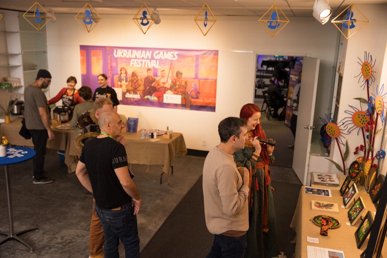 Photo from Ukrainian Games Festival in San Francisco 2026